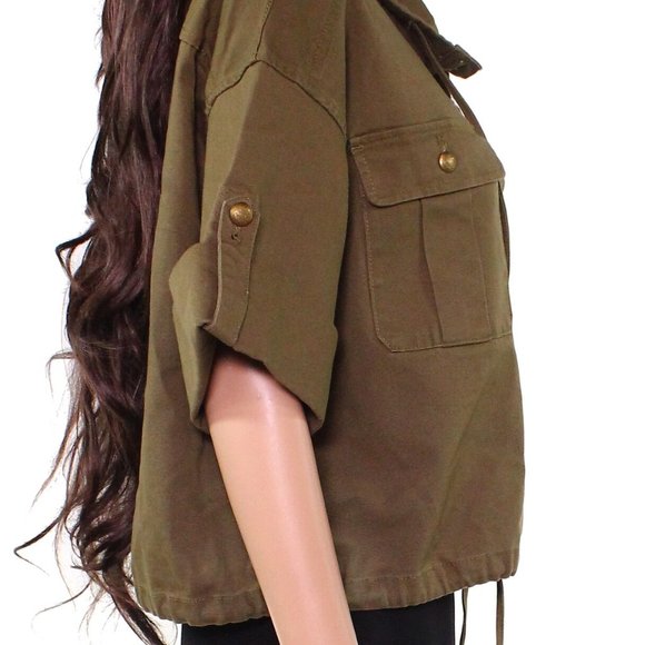NEW!Ralph 12 Lauren military crop jacket - Picture 8 of 15